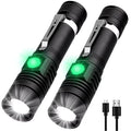 Promotional Brightest Torchlight Powerful Compact Zoomable Mini Pocket USB Rechargeable Tactical Flashlight