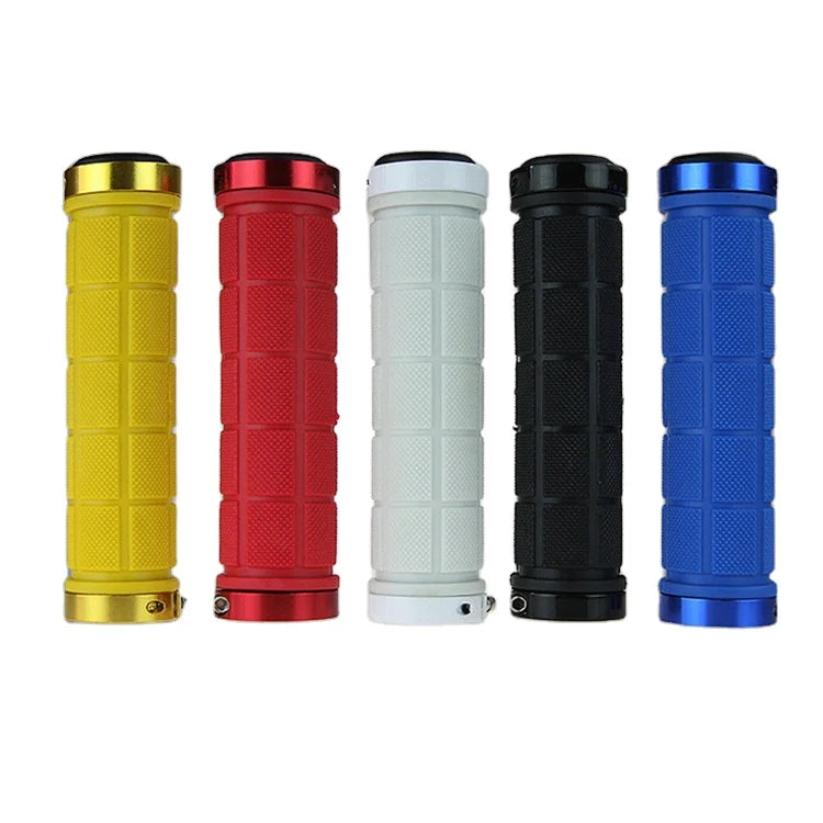 HOT-selling Bilateral Lockable Aluminum Alloy Lock Ring Inner Diameter 22.2mm Model Bicycles OEM Brand Bicycle Handlebars Grip