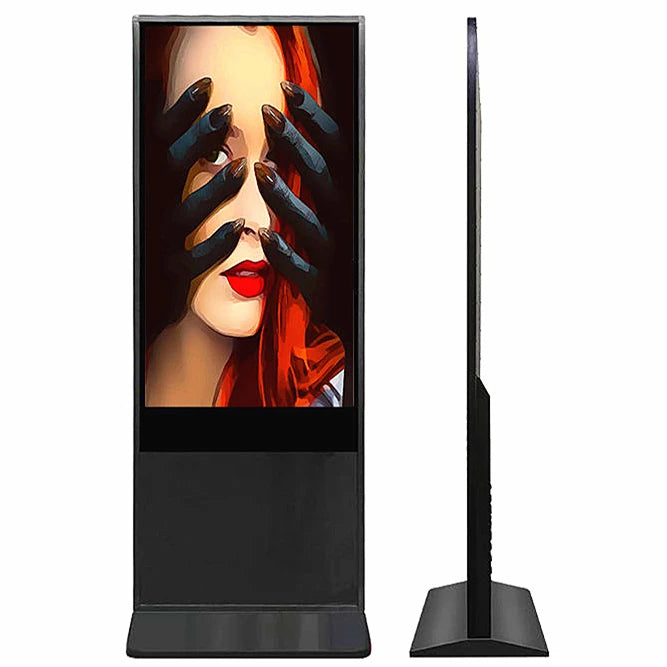 43 55 65 Inch All in One PC Information Advertising Display Player Android Infrared Touch Screen Kiosk PC Interactive Kiosk