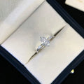 IGI Lab Grown 1cts Oval 3 EX Cut VVS VS Lab Diamond Engagement Ring Classic 3 Stone Side for Bridal