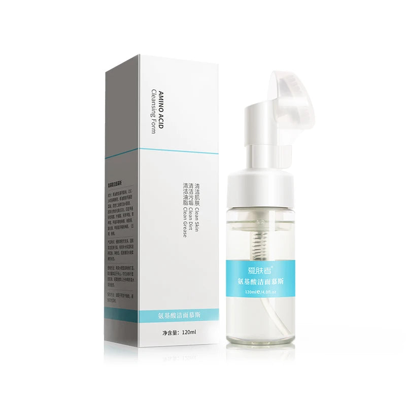 Private Label Face Wash Cleanser Deep Foam Facial Brush Cleanser Mousse