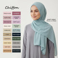 Custom Wholesale Long Wrap Shawls Solid Color Girl Plain Malaysia Muslim Scarf Women Chiffon Hijab for Women Hijab