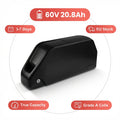 German Stock 60V 20.8Ah 5200mAh Ebike Battery 50A BMS XT60 Down Tube Case Set for 2000W Motor