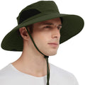 Outdoor Breathable Bucket Hat Summer Sunscreen Fishing Hat Waterproof Fabric Suitable for Daily Life Mountaineering and Fishing