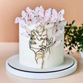 Custom 3D Acrylic Lady Face Art Line Cake Charm Decoration Valentine's Day Thanksgiving Cake Decorating Supplies Accessory