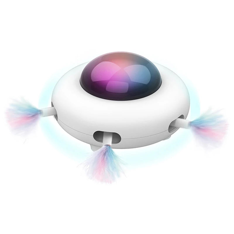 Hot Sale Interactive Automatic Cat Feather Toys Exercise Teaser Cat Kitten Smart Cat Toy Toys for Indoor