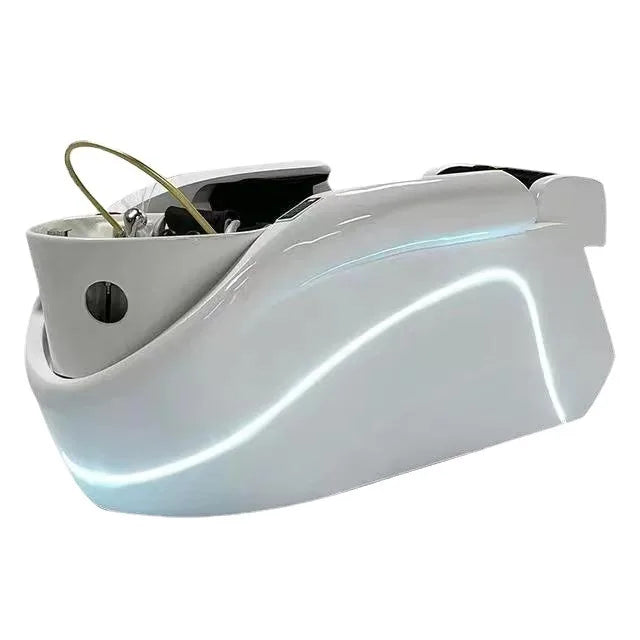 Japanese Head Spa Bed Sink Portable Equipment Korean Shampoo Bowl Waterfall Massage Bed Hair Washing Chair Beauty Bed