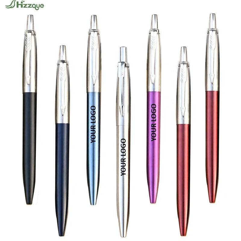 High Quality Luxury Metal Ballpoint Pen Creative and Practical Low Price Customized Logo Sports Pen 1.0mm Writing Width