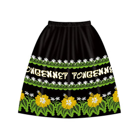 Low Moq New Pattern Islander Style Micronesia Chuuk Guam Marshall Hawaii Mumu Digital Print 100% Polyester Fabrics for Skirt