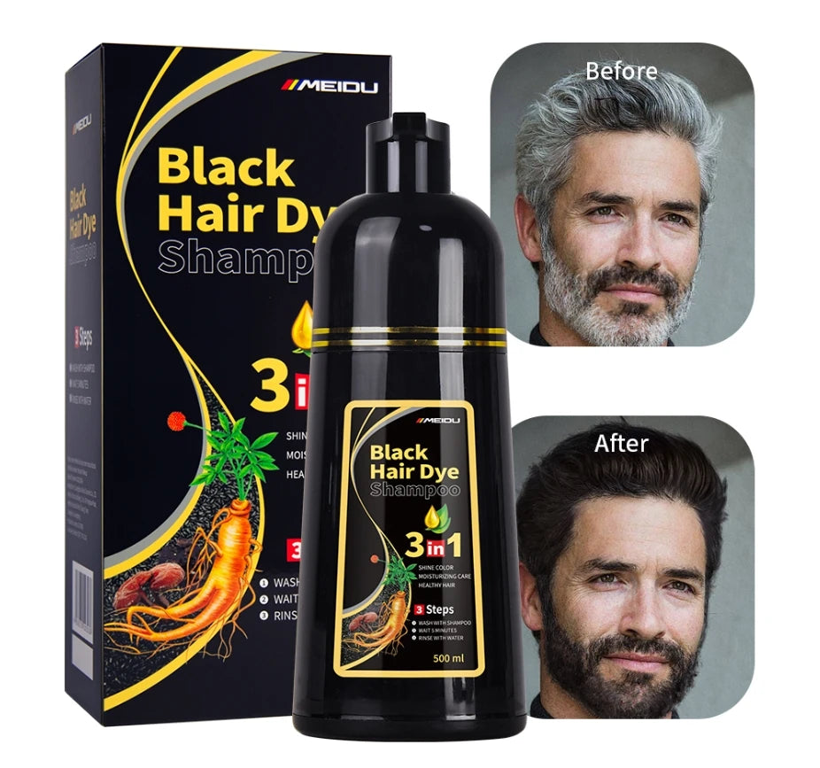 Permanent Black Hair Dye