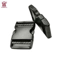 China Supply Heavy-Duty POM Plastic Belt Webbing with Adjustable Release Buckles for School Bags
