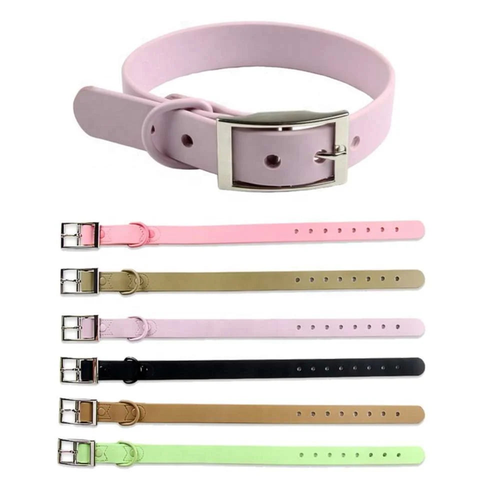 Waterproof Nylon Polyester Luxury Modern Personalized Pet Dog Collar Easy Wash Adjustable Comfortable Soft