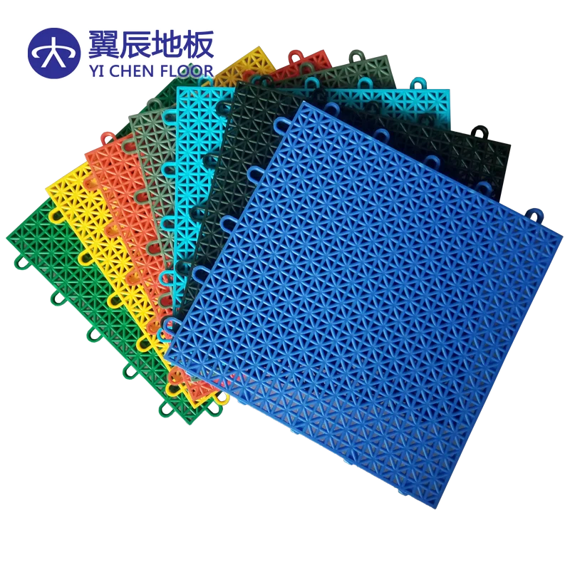 Single Layer Asterisk Suspended Splicing Multiple Purpose Indoor Outdoor Interlocking Flooring Tiles