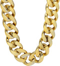 Team Necklace Golden Acrylic Necklace Punk Style Necklace Costume Festival Party Performance Props Necklace