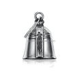 Custom Design Motorcycle Biker Bell Pendant Jesus Cross Bell Bikers Key Chain Biker Jewelry