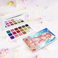 Private Label 9 12 35 Colors Eye Shadow Professional Cardboard Makeup No Brand Custom Color Shimmer Matte Palette Eyeshadow