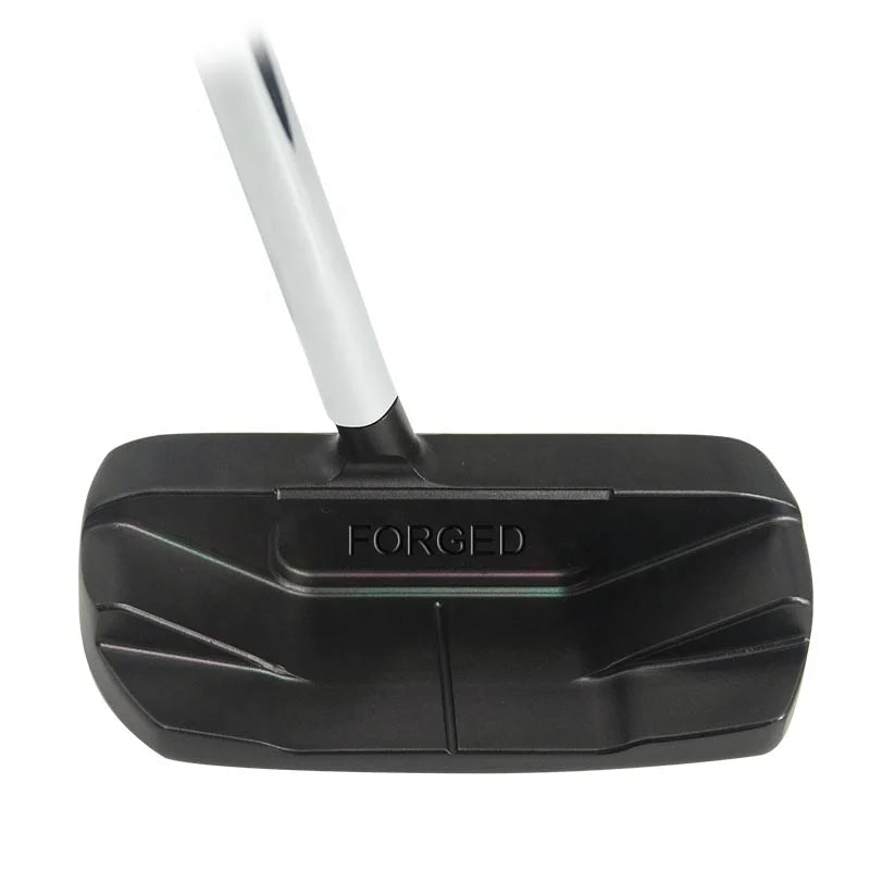 OEM Right Handed Center-shafted Milled Blade Forged Steel Shaft PU Grip Customized Golf Putter Club 2021