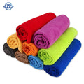 Professional Polyester Microfiber Car Glass Cleaning Towel-Super Absorbent Warp Knit Eco-Friendly Cloth