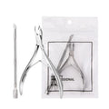Hot Fast Shipment Professional  Manicure Set Stainless Steel Nail Cuticle  Nipper With Pusher