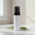 Wholesale 120ml Luxury Square PET Plastic Body Wash Bottle Empty Conditioner Bottles with Pump Minimum Order 100pcs