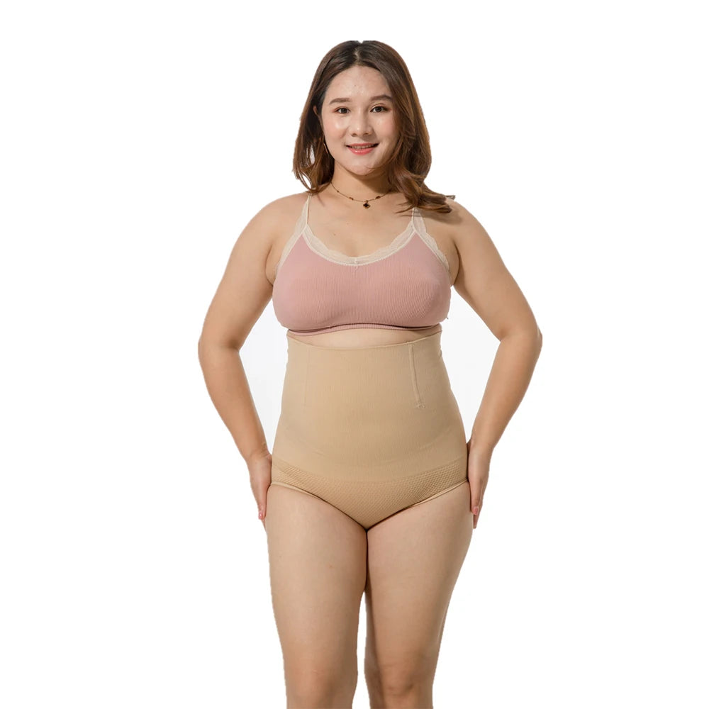 Women's Sexy Slimming Body Shaper Panties Firm Control Plus Size High Waist Breathable Seamless