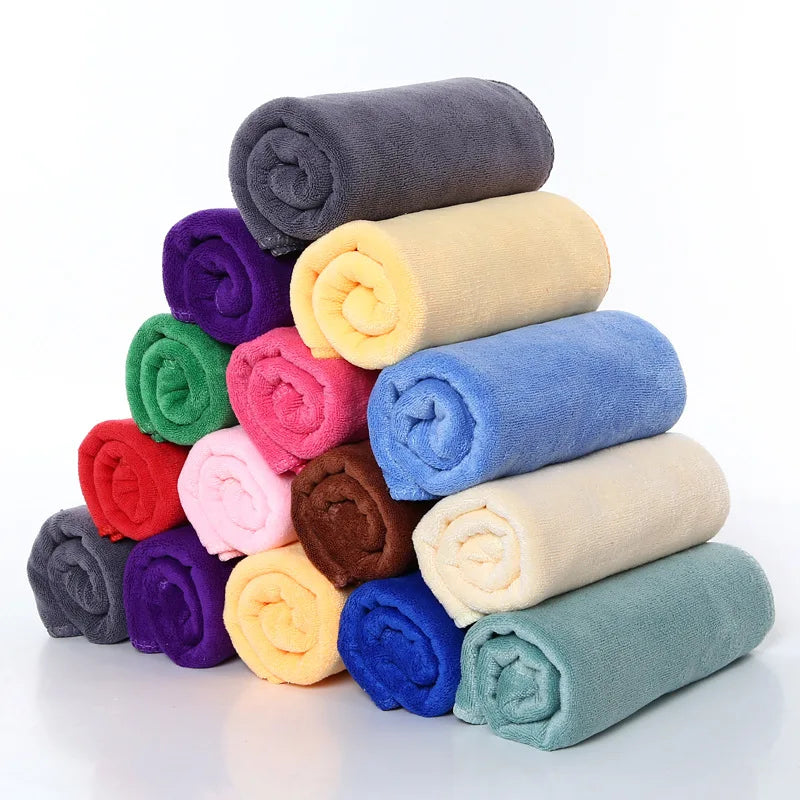 Best Selling Microfiber Thick Hotel Bath Salon Towels Customized Hair Barber Towel Quick Dry Hair Salon Towels