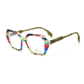 HPT051 High End Laminate Acetate Optical Frame Cat Eye Fashion Women Custom Design Optical Frame Eyeglasses Manufacturers