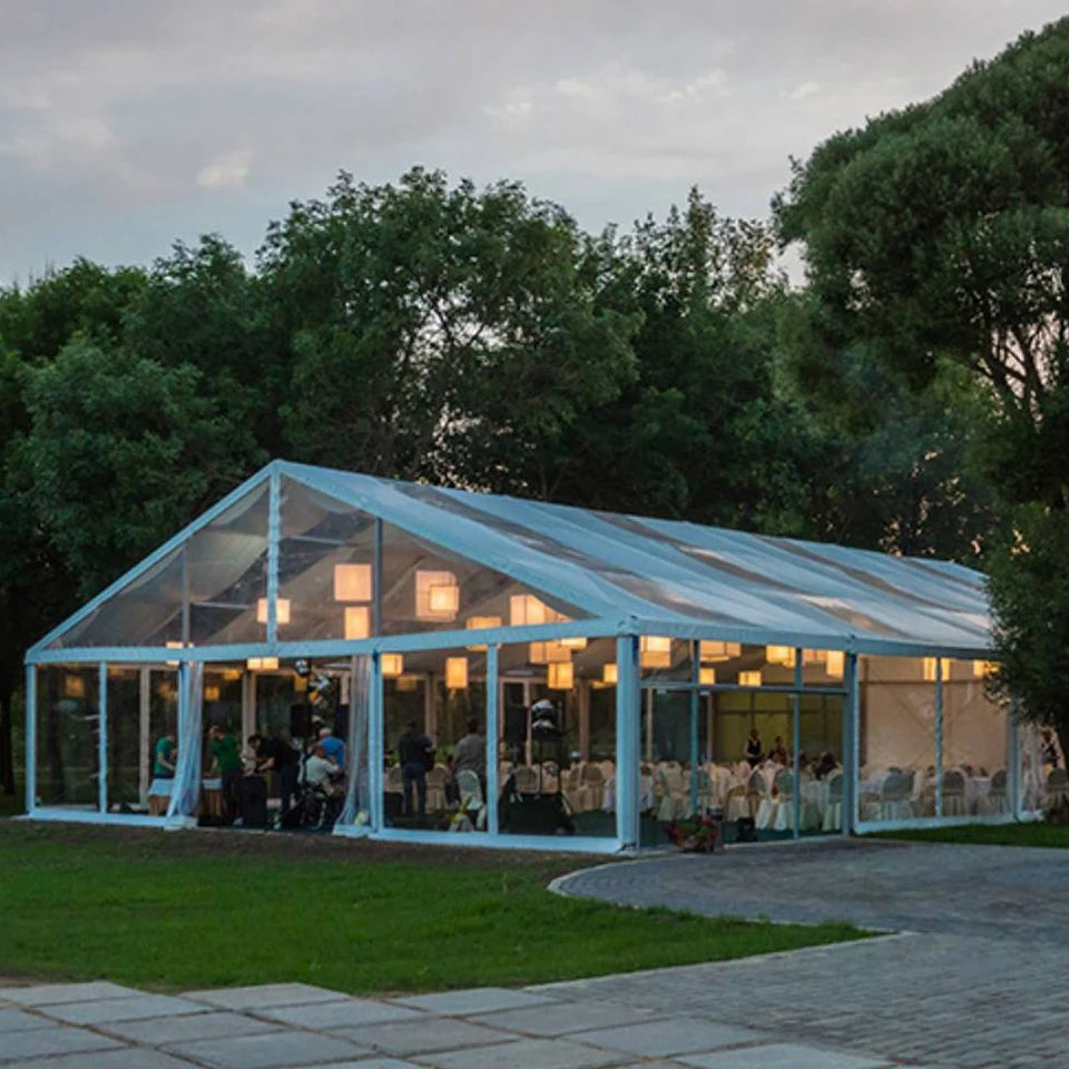 20X60M Event Wedding Party Tent With Curtain Lining Decoration