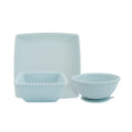 Latest NEW Silicone Bowl Small Plate Big Plate 3pc Into 1 Set Silicone Food Set Bpa Free Food Grade Silicone Tableware Set