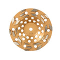 7" Arrow Shape Segment Diamond Abrasive Disc OEM Grinding Cup Wheels for Concrete Grit 16-100 for Angle Grinders