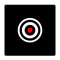 Wholesale Custom LOGO Golf Target Cloth Training Aid Golf Simulation Bullseye Cloth for Trainer