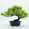 Bonsai Simulation Artificial Pot Plant Home Flower Green Pine Tree Decor Durable