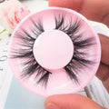 Private Label 3d Mink Lashes Strip Lashes 3d Wholesale Vendor 25mm Real Mink  Lash Boxes Print logo