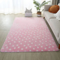 Wholesale Luminous Rug Glow in the Dark Play Mat Kids Rug for Kids Room Playroom Pink Floor Mats