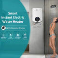 5.5kw 220v Shower Adjusted Temperature Abs Material Hot Wall Mounted Tankless Instant Hot Shower Water Heater Manufacture