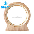 OSCAT Veterinary Equipment Indoor Interactive Anti-depression Fiber Board Wooden Exercise Wheel Cat Fun Running Treadmill