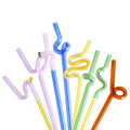 Top Selling New Wholesale Reusable Anti Wrinkle Straws Clear Glass Drinking Flute Style Design Non Wrinkle Anti Wrinkle Straw