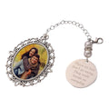 Double Sided Printing DIY Sublimation Memorial Photo Charm with Custom Laser Engraving Text
