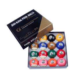 Professional 8A Grade High Quality 57.2mm Size TV Tournament Billiard Pool Ball Set for Sale