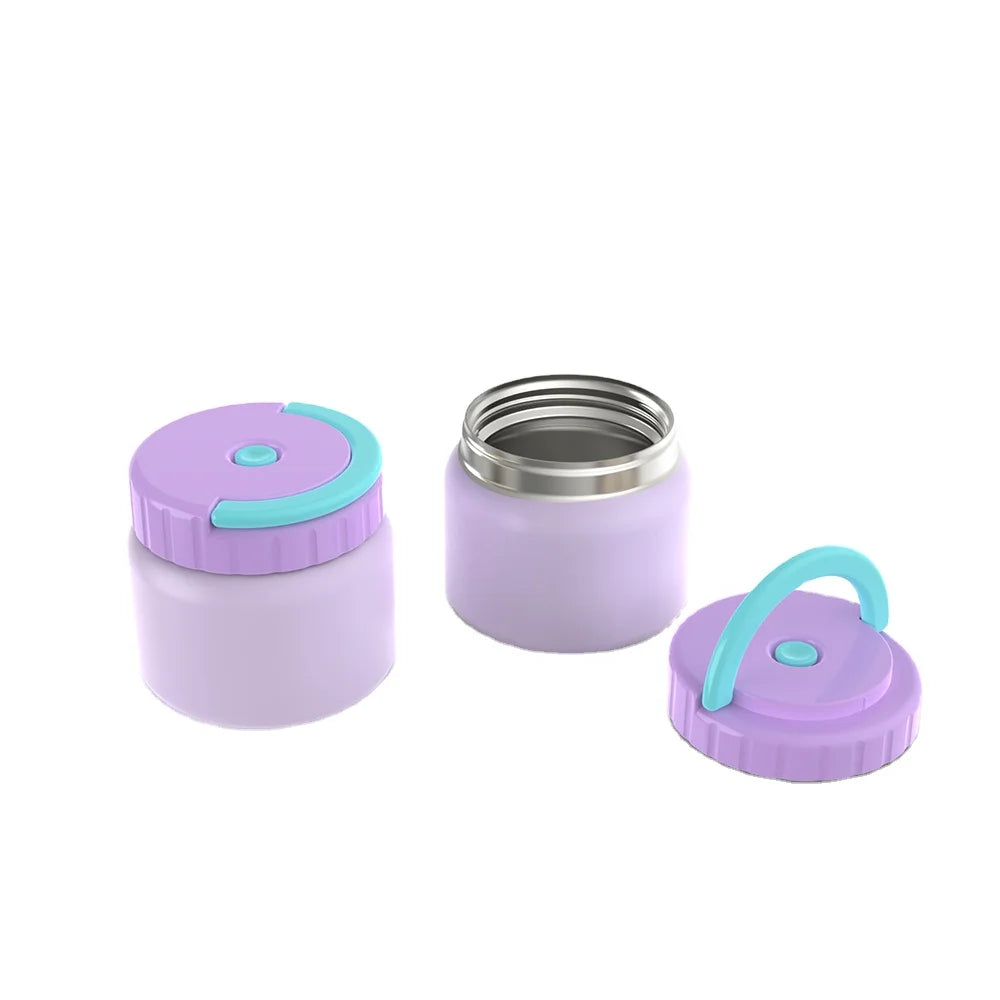 Aohea BPA Free Soup Jar 304 Stainless Steel Leak Proof and Heat Preserving for Kids and Students Back to School