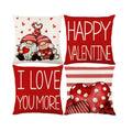 Wholesale 45*45cm Sofa Cushion Cover Pillow Case Home Decoration Decor Linen Polyester Custom Pillowcase Valentine's Day Gift Se