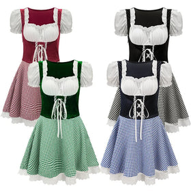 Top Picks German Oktoberfest Costume Carnival Adult Female Dress National Stage Performance Costume Dress