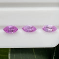 Marquise Shape 3x1.5mm ~ 7x3.5mm Good Quality  Gemstone Supplier Jewelry Natural  Faceted Stone  Natural Pink Sapphire
