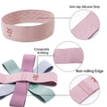 Heavy Resistance Anti-Slip Elastic Circle Hip Workout Stretch Loop Polyester Fabric Yoga Booty Fitness Band Set Strength