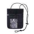 Tactical ID Card Holder Credit Purse Neck Lanyard Key Ring Loop Hunting Molle Wallet Bag Organizer