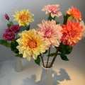 Y-H078 High Quality Artificial Dahlia Flower Real Touch Dahlia Flowers for Wedding Centerpiece Decoration