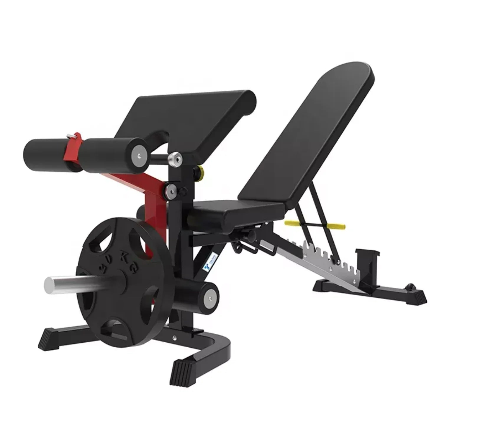 New Version Commercial Gym Equipment Adjustable Bench Incline and Decline Weightlifting Bench