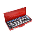 Quick Ratchet Wrench Set 24-Piece Auto Repair Tools With Chrome Vanadium Sleeves
