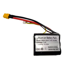 Customized Lithium Ion Battery Li Ion Battery Pack 7.4v DC 10.5Ah NCR18650GA 18650 GA 10A 20A 2s3p 7.4v 10500mah Battery