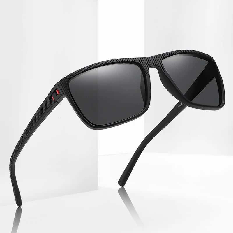 C2730 Best Selling Products  Retro Uv400 Protection Square Sport Polarized Sunglasses Sun Glasses for Men Women